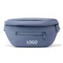 custom multifunctional outdoor running sport soft insulated neoprene fanny pack cross body pouch chest sling waist bag