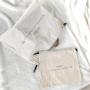 Hot Sale Large Organic Cotton Muslin Bag Pouch For Handbag Custom Logo Printed Cotton Drawstring Dust Gift Bag