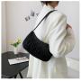 2022 Popular Women's Bag New Korean Fashion Cloud Single Shoulder Zipper Bag High-Grade Portable Easy Carry Lady  Bag