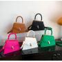 Texture fashion handbag niche ladies design bag 2024 pu crossbody bag simple women shoulder bag
