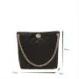 Gelory Customized 2024 Trendy Handbags High Quality PU Leather Women's Bucket Tote Bags Chain Shoulder Bags