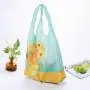 Stock Fold Washable Reusable XL Tote Bags 50 lb Grocery Bag Holder Heavy Polyester Tote Rip stop Eco Friendly Shopping Bag