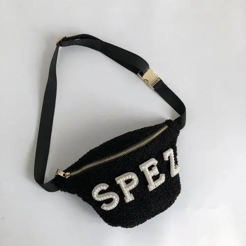 New Type Fanny Packs Attractive Price  Custom Logo Teddy Fanny Bag Women Waist Belt Bag Waist Crossbody Bag