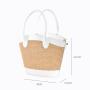 Factory Customized New Fashion Design Women's Shoulder Crossbody Bags Luxury Straw Bag Women Handbags Bucket Bag Beach