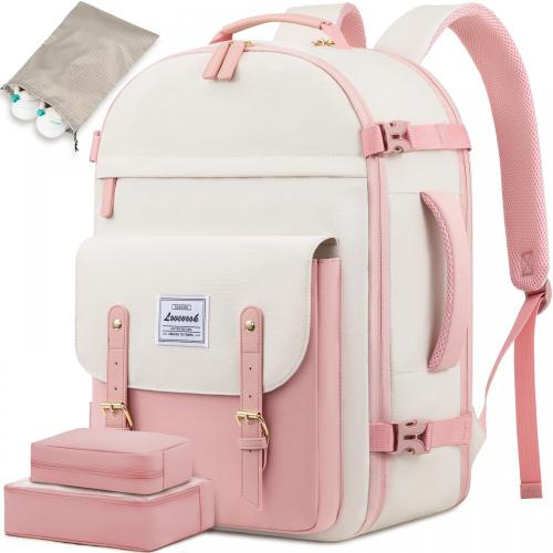 LOVEVOOK 4 pcs/set Flight Approved 40L 50L Waterproof travel backpack bag for work business laptop school Overnight backpacks