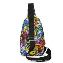 ZR758 Unisex Chest Bag Waterproof Shoulder Bag Sports Travel Crossbody Leisure Solid Color Business High Quality Bag Print logo