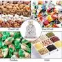 Gelory 5x7 Inch Color Star Burlap Gift Linen Drawstring Bags Jewelry Pouches For Party Wedding Favors Crafts
