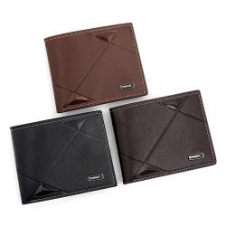 2023 New Stock Men Card Holder Wallet Short Style Multi Card Slot Luxury Mens Bags Trifold Horizontal Cartera De Hombre