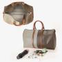 Susen Chrisbella 2023 Short distance large capacity handbag fashionable boarding leather large travel bag for women