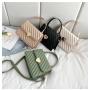 ZR446 Woman Bags Fashion Girl Solid Color Block Zipper Messenger Bag PU Leather Single Shoulder Ladies phone coin Crossbody Bag