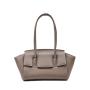 Elegant Women Tote Handbags Simple Large Capacity Manufacture Pu Leather Logo Premium Hardware Shoulder Bag