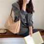New Design Wholesale Fashionable plain Soft PU leather sling bag shoulder bags for women  with factory price