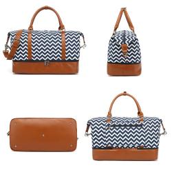Waterproof custom logo Large Canvas weekender duffle bag with Shoe Compartment High quality Gym Travel fitness sports bag unisex