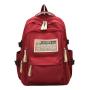 ZF121 Shoulder Bag Men Casual Students Schoolbag Female Fashion Hundred Travel Backpack Nylon Breathable Load Reduction
