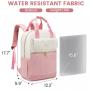 Waterproof Cute Travel Work Computer Backpack Bag with USB Port Back pack Casual Daypack Nurse Teacher Laptop Backpack for Women