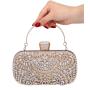 New Luxury 2022 Dinner Bag European And American Ladies Handbag Diamond Banquet Clutch Bag Elegant Crystal Evening Bag
