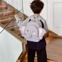 KBW757  New Children Schoolbag Unisex Backpack Fashion Canvas Cute Anti-Lost Backpack