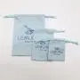Custom Logo Printed Jewelry Cotton Pouch Small Cosmetic Gift Storage Muslin Packaging Drawstring Cotton Bag