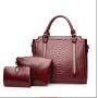 2023 New Fashion Crocodile Pattern Handbag Large Capacity Riveted One Shoulder Crossbody Bag Luxury Shoulder Bag For Ladies