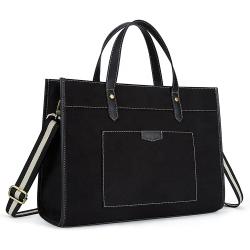 Customized Large Capacity Colorful Eco-Friendly Tote Shopping Bag with Front Pocket and Magnetic Snap Portable Wholesale