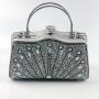 Ladies Wedding Evening Purse Diamond Hand Bag Rhinestone Purses Dinner Handbag Gold Evening bags For Women