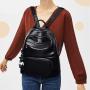 Popular Borsa A Main Durable Casual School Bag Pu Leather Women Bag Multicompartments Backpack  For Girls