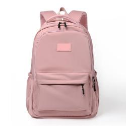 Popular School Large Capacity polyester fabric backpack casual shoulder back bag student backpack fit 14 inch laptop backpack