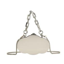 Shape Of The Clouds Fashion Women Bags Thick Chain Bags Women Handbags Shoulder Metal Box Ladies Handbags Women Bag JY220833