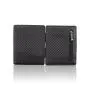 New fashion magic wallet card holder rfid blocking leather magic flip wallet money clip for men