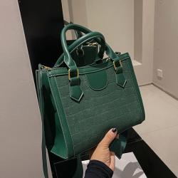 2024 Custom Crocodile Suede Vegan Leather Tote Bag For Women Ladies Handbag