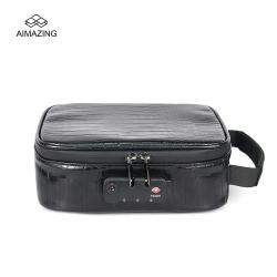 Journey Smoking Bag for Smoker Travel Storage Case Pouch with Code Lock Small Pipe Bag with Carbon Lined