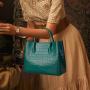 Designer Brand Inspired Genuine Crocodile Leather Purse Handbags For Women Alligator Skin Design Competitive Price Bags