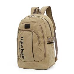MGB011 New Fashion Vintage Canvas Backpack Korean Large Capacity Backpack College Students Bag Casual Sports Backpack For Men