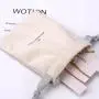 Wholesale Custom Logo Printed Flannel Velvet Pouch Drawstring Jewelry Display Perfume Gift Jewelry Velvet Bag
