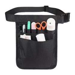 HR469 Portable Tool Bag Nylon Portable Nurse Kit Household Medical Supplies Storage Nurse Bag Adjustable Waistband Pencil Case