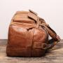 XL312 Genuine Leather Durable Duffle Bag Casual Large Capacity Travel Bag Lightweight Anti Water Handbag Customized Logo