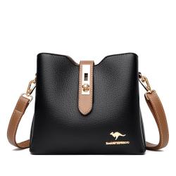 2024 Women's Fashion Bucket Bag with Single Strap New Contrast Design for Europe and America Bags for Women