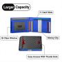 RFID Minimalist Wallet Leather Slim Wallets Card Holder With Money Clip for Men