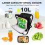 Multi-Function Folding Camping Chair Fishing Chair Cooler  Backpack with Cooler Insulated Picnic Bag
