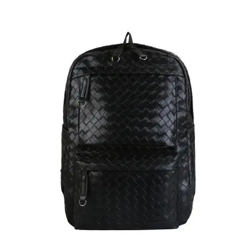 ZR116 Korean Version of Hand-woven Shoulder Versatile Leisure Travel High-capacity Male Trend Student Bag Computer Bag