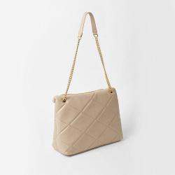 Wholesale Custom Logo Hand Bag High-Capacity Popular Shoulder Bags  Luxury Quilted Shopping Tote Bag For Women