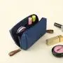 Nylon portable hand-held lipstick bag coin purse stereo small cosmetic bag travel makeup storage bag