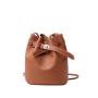 Women's Lychee Pattern Bucket-Shaped Shoulder Bag 2024 Summer Autumn Korean Version New Cross Body Small Bag Shoulder Bag