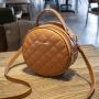 Summer Fashion Women's Small round Diamond Embroidery Bag Portable Single Strap Shoulder Messenger Bag Sweet Girl Style