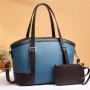 bolsos de mujer Contrast Color Tote Bag Trendy Handbags New Fashion Purses And Handbag For Women