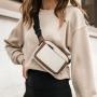 Belt Bag Women Mini Everywhere Crossbody Waist Bag Adjustable Strap Vegan Leather Women's Fanny Pack  Waist Packs
