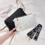 Vintage Crossbody PU Leather Bag with Tassels Mobile Phone Purse Messenger Shoulder Bag Strap Cheap Vintage Thread Pattern Style