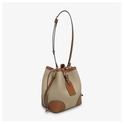 2021 High Quality Ladies Sling Bag Drawstring Shoulder Bucket Bags Soft Genuine Leather Luxury Women Handbag Crossbody