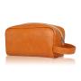 Leather Travel Toiletry Organizer Shower Wash Bag Cosmetic Wash Bag Toiletry Bag