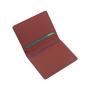 High quality leather credit card holder sanffiano bifold card holder wallet leather card holder